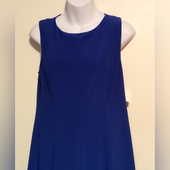 🛍️ BUNDLE ONLY🛍️Jessica Howard Deep Blue Midi Dress - Picture 3 of 9